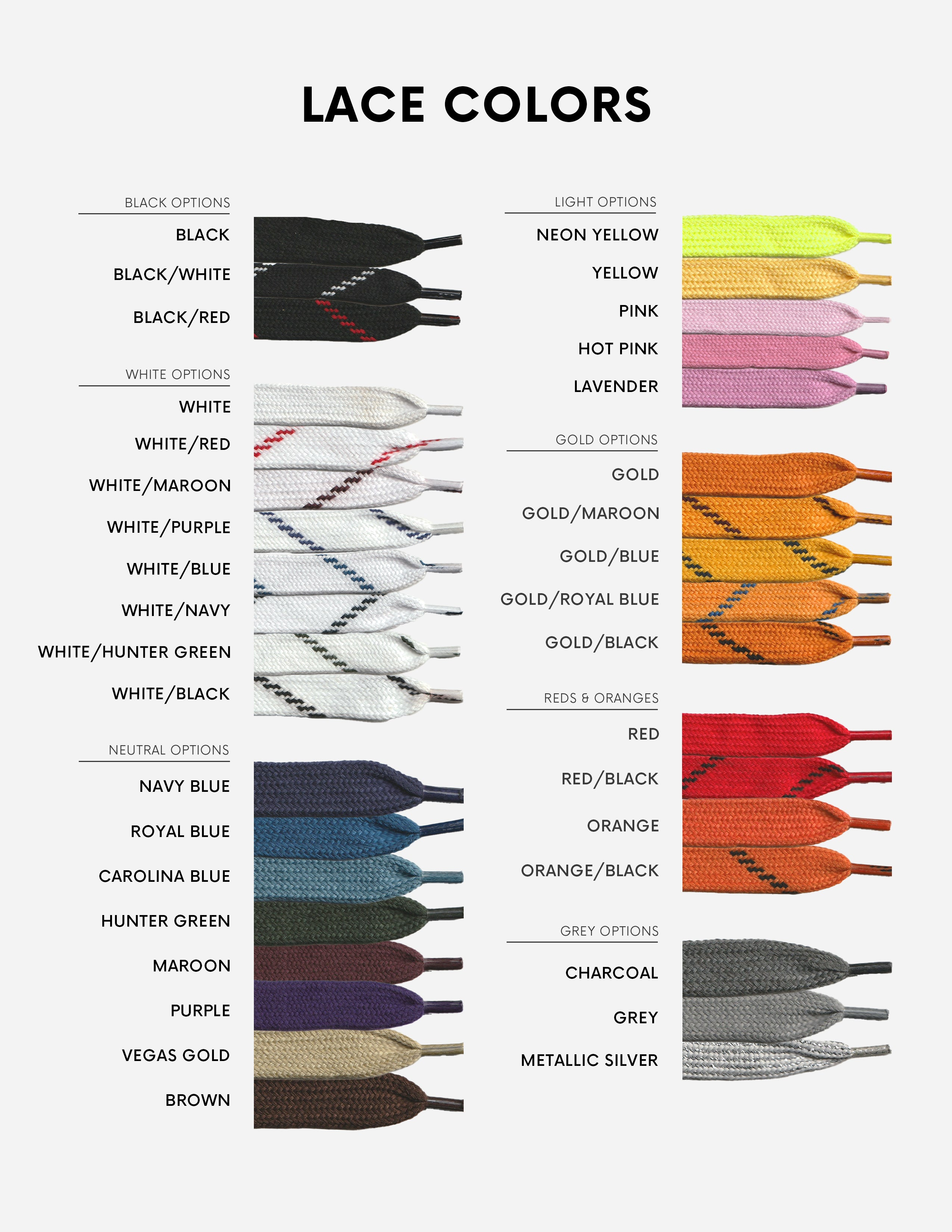 Sale Collection Cover Page - Hockey Laces
