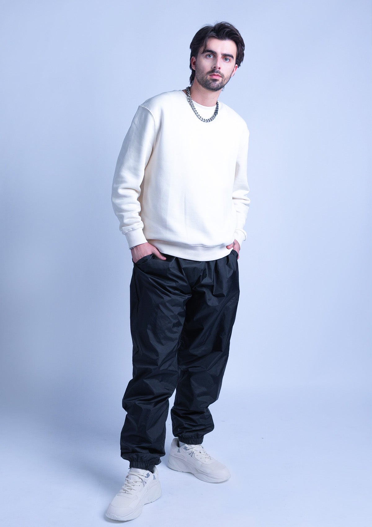 118T Unisex Cuffed Nylon Joggers (Various Colors)