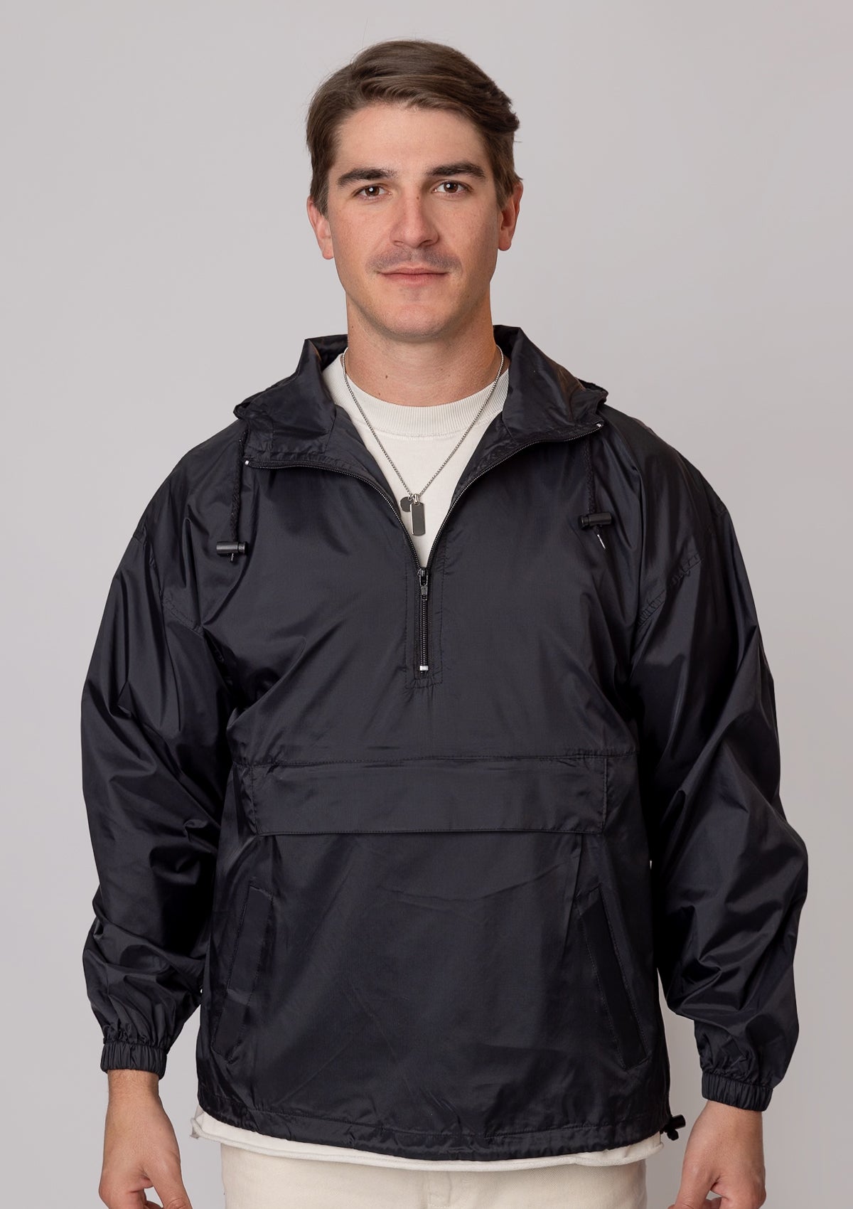 2200 “Jacket in Pouch” Pullover Windbreaker (Various Colors)