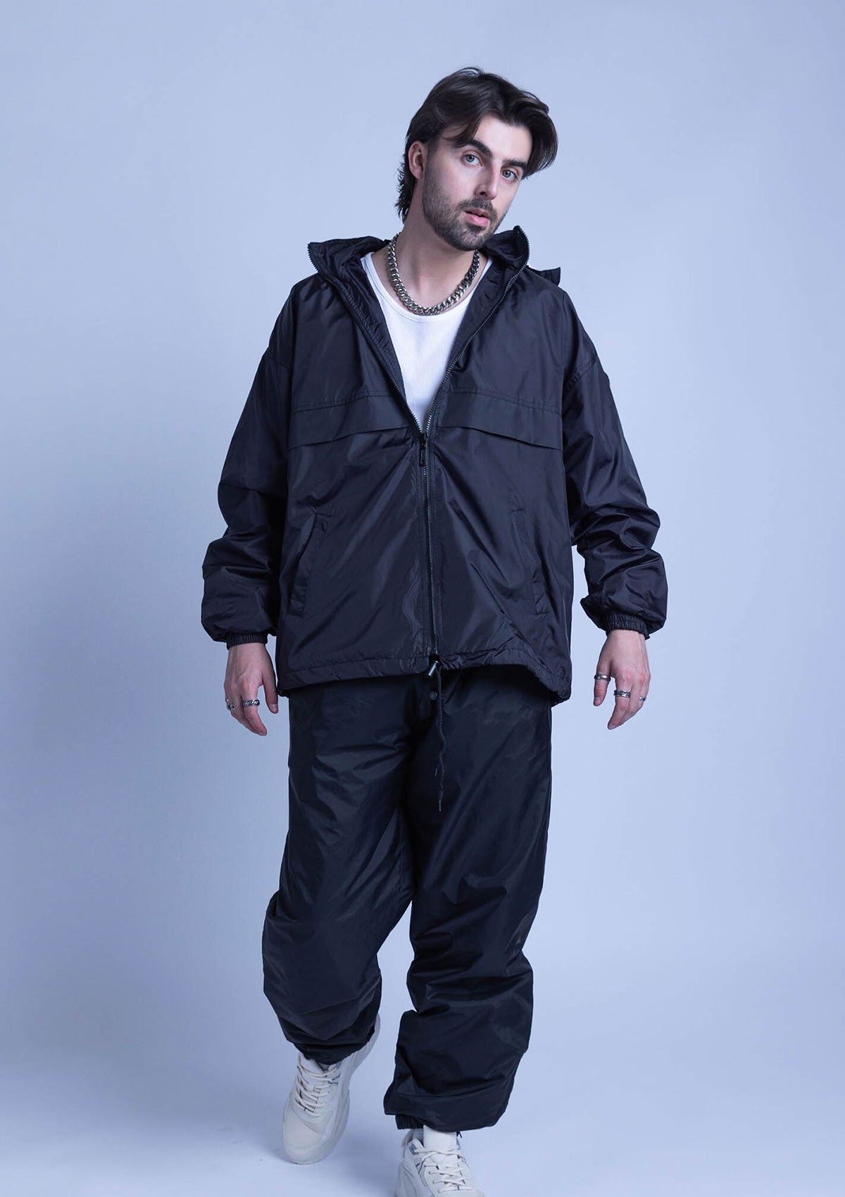 2300S Unisex Full Zipper Taffeta Nylon Tracksuit Set (Various Colors)