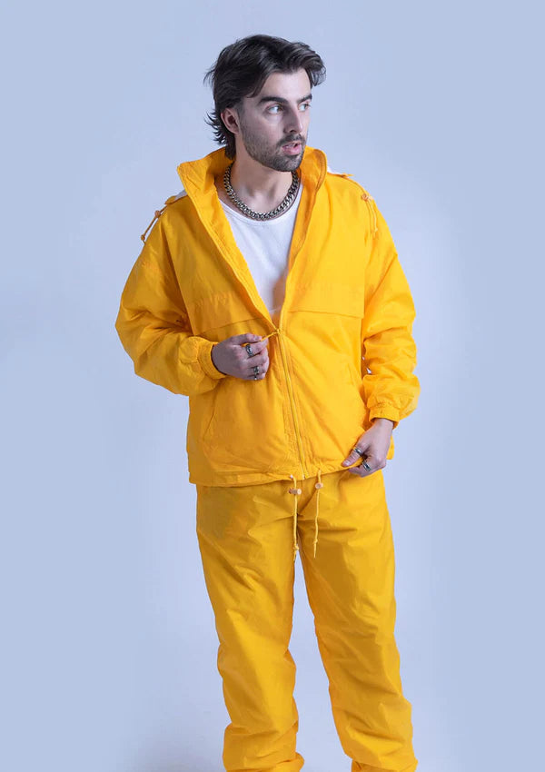 2300T Unisex Full Zipper Taffeta Nylon Tracksuit Jacket