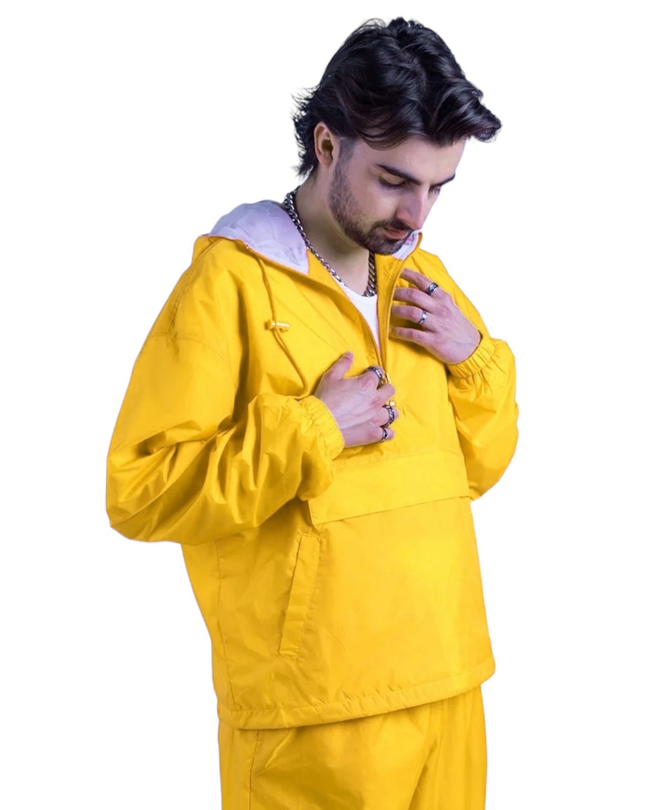 2300HT Unisex Half Zipper Taffeta Nylon Tracksuit Jacket
