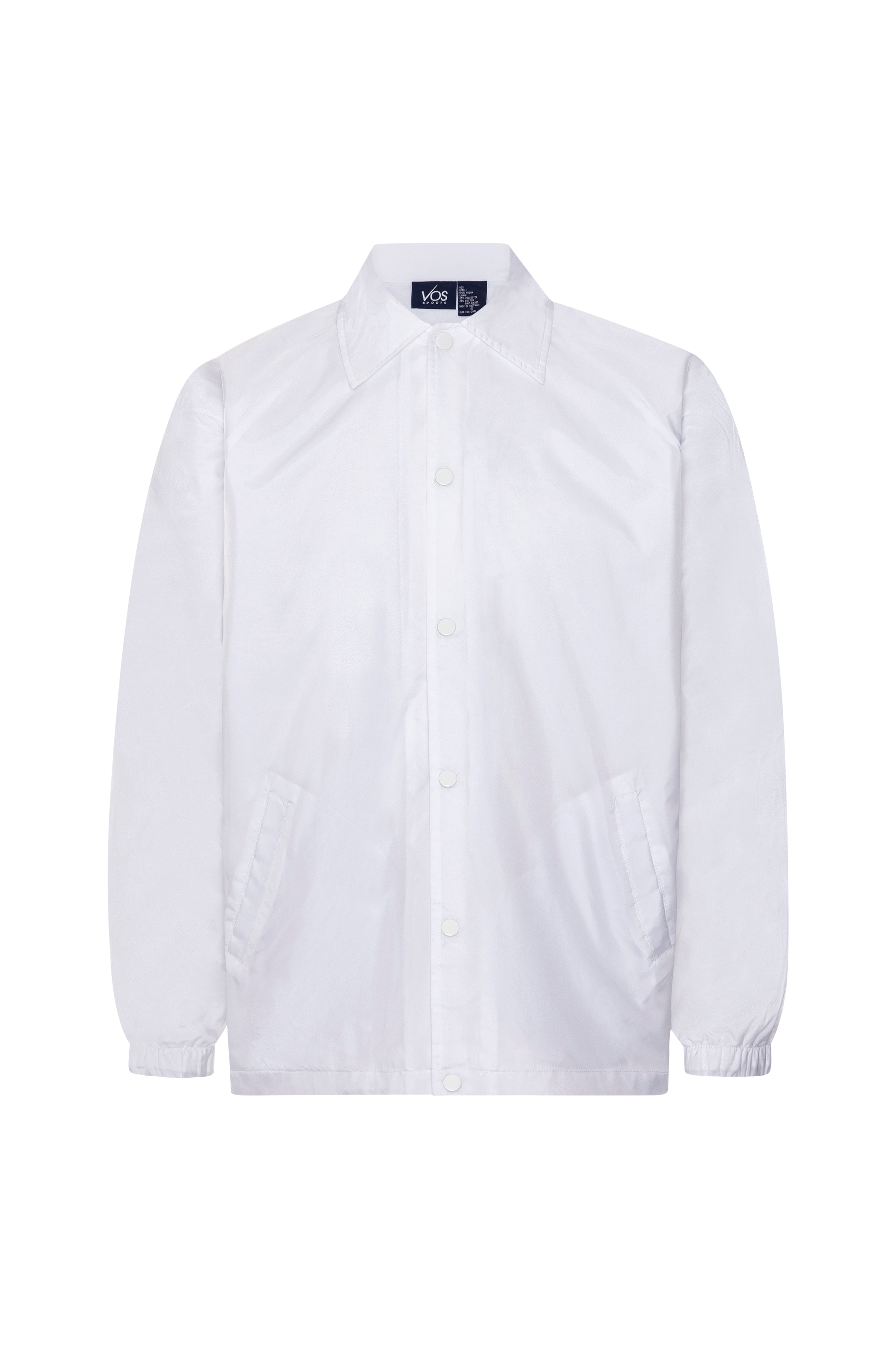 3203 100% Water Resistant Nylon Coach Jacket