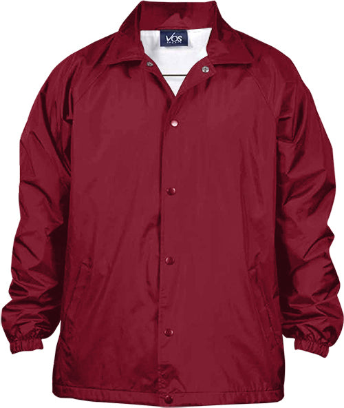 3203 100% Water Resistant Nylon Coach Jacket