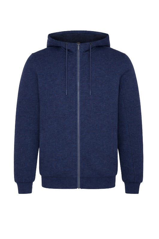 6020 Full Zipper Sherpa Fleece Hoodie