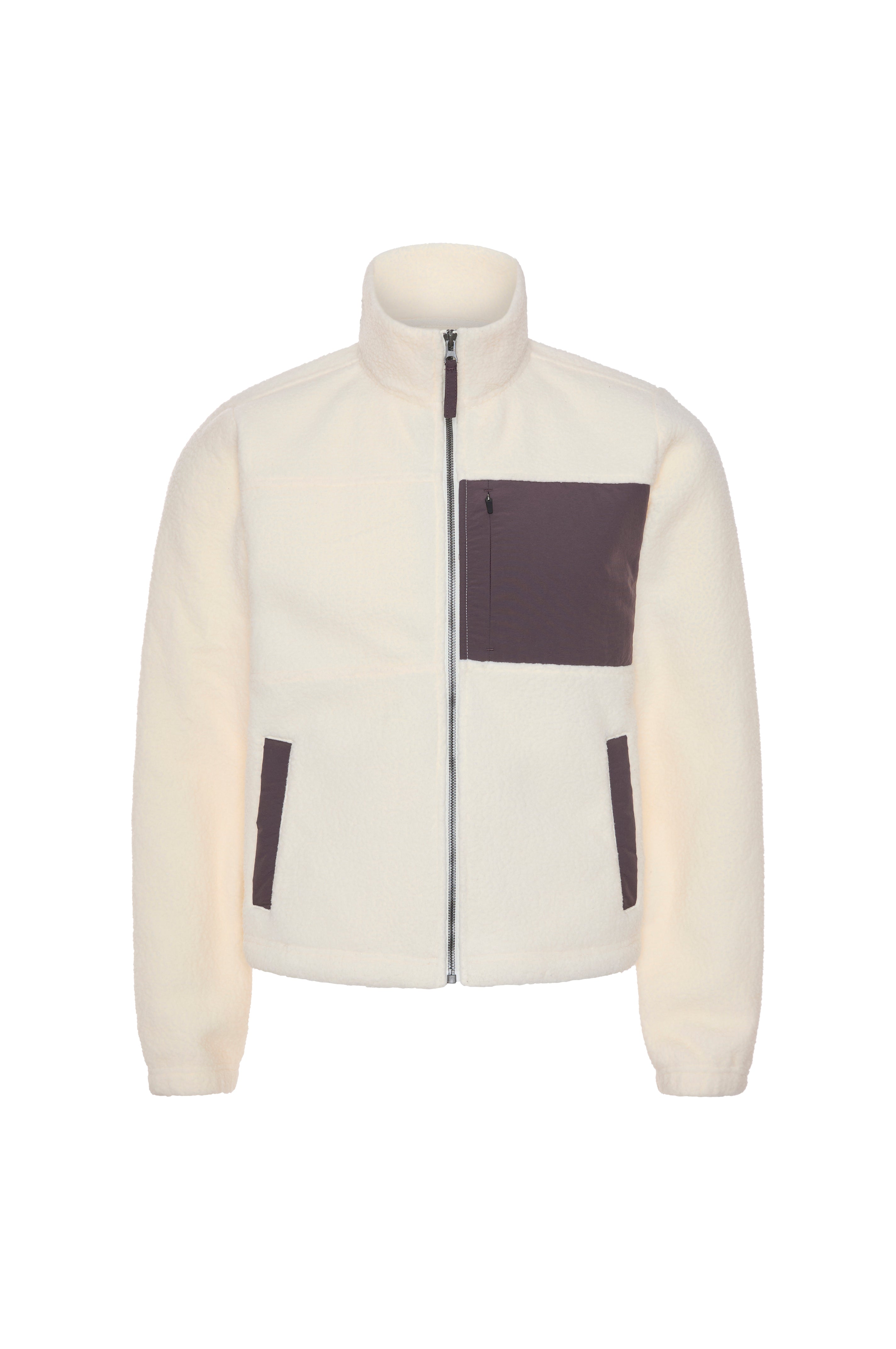 6200 EcoLuxe Full Zipper Sherpa Fleece Jacket