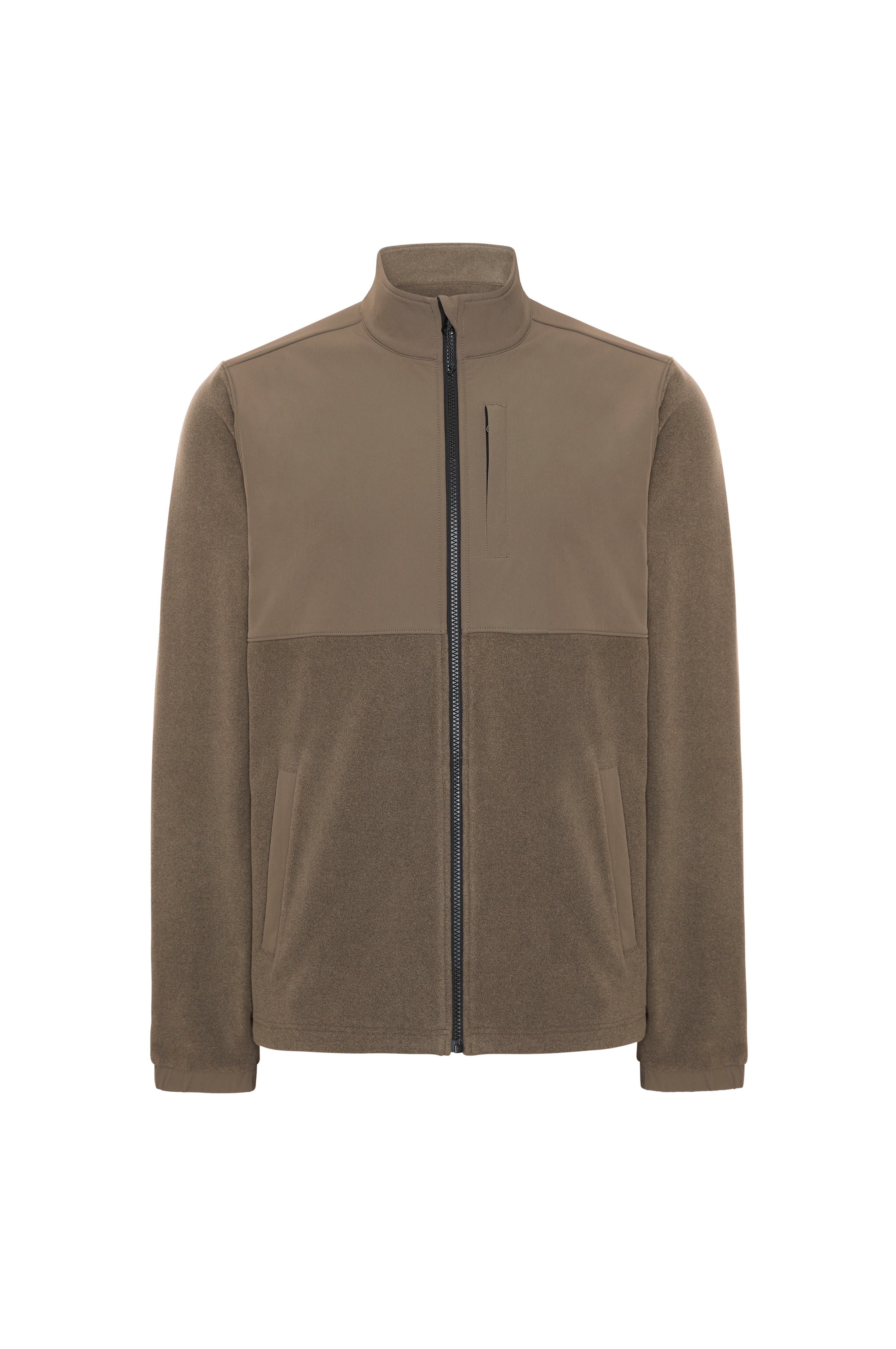 6808 EcoLuxe Polar Fleece Full Zipper Tech Jacket