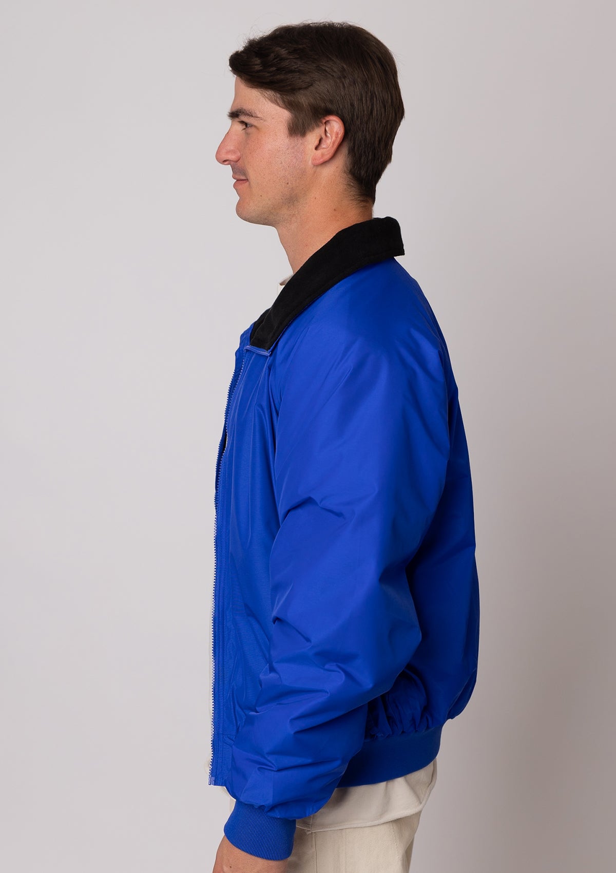 8800 Unisex Wind Proof Taslan Nylon Jacket - Royal Blue/Black
