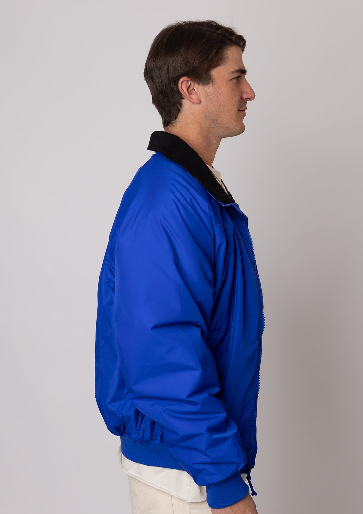 8800 Unisex Wind Proof Taslan Nylon Jacket - Royal Blue/Black