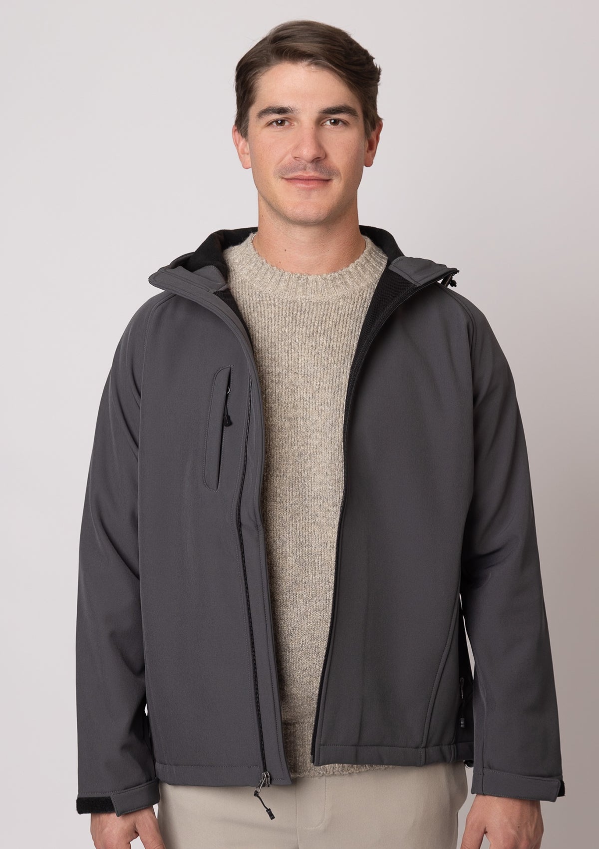9700 Soft Shell Jacket With Hood (Various Colors)