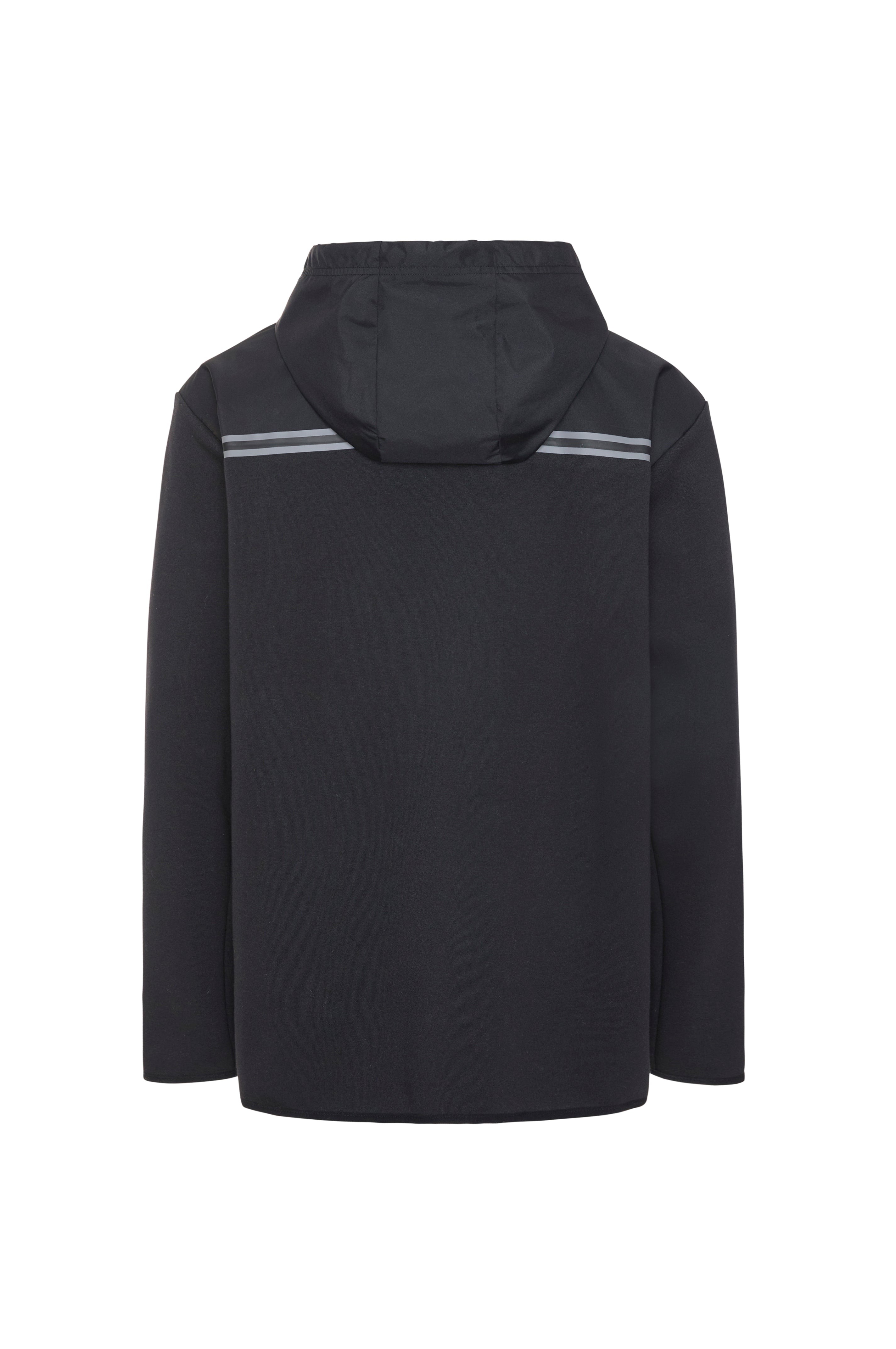 9802 Men's Performance Training Hoodie with Reflective Shoulder Stripes