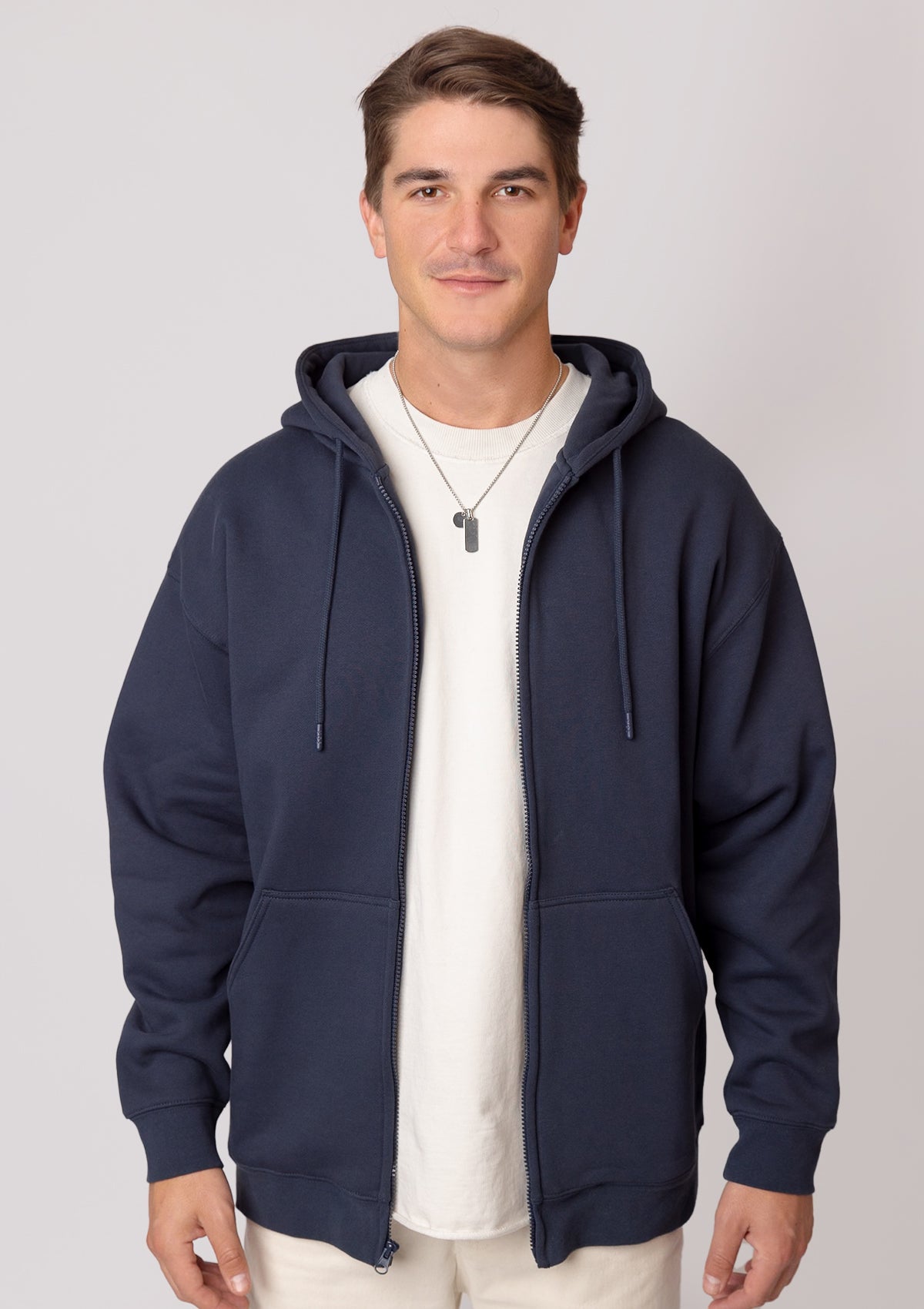 9900 12 oz. Heavy Weight Full Zipper Hooded Sweatshirt (Various Colors)