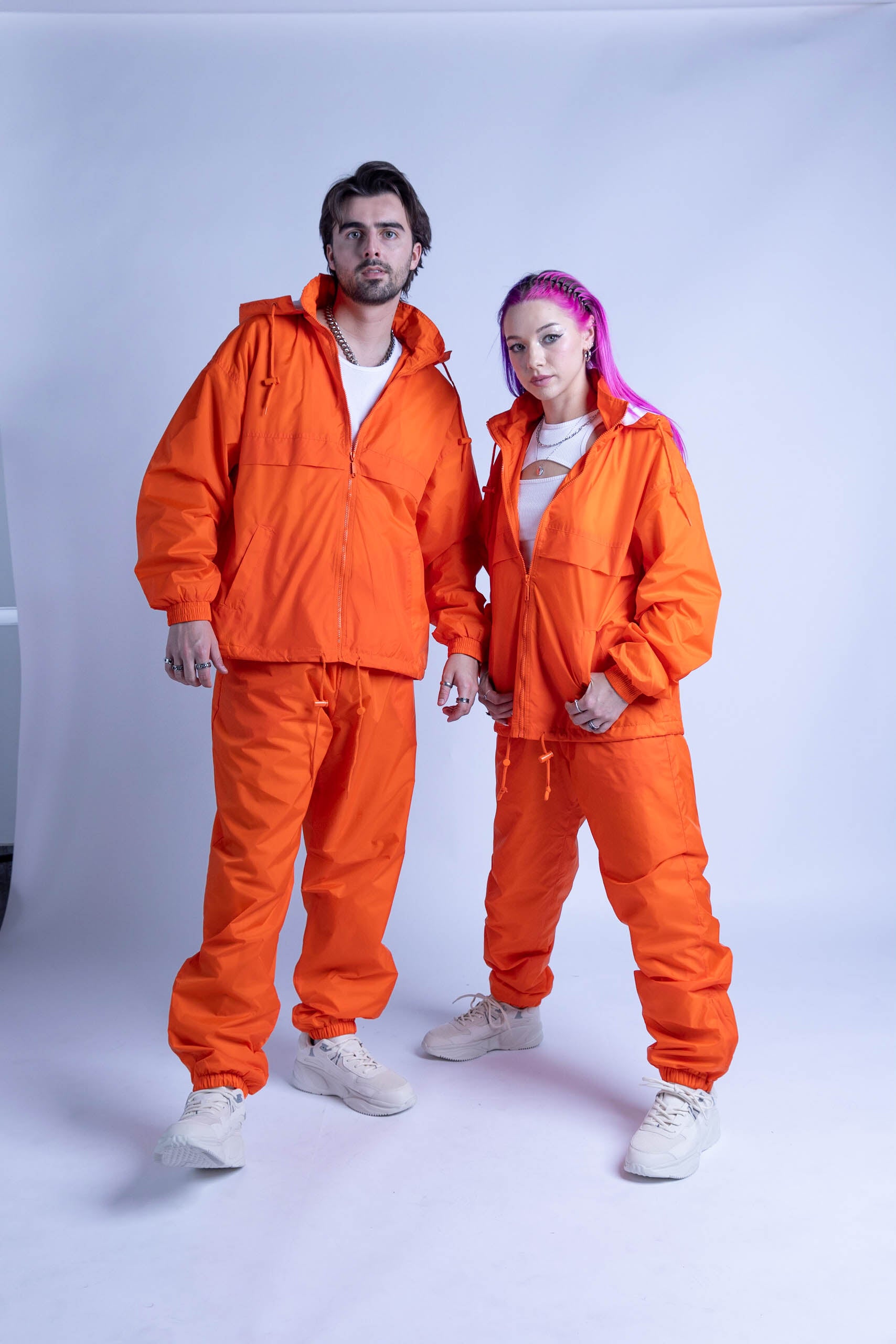 2300T Unisex Full Zipper Taffeta Nylon Tracksuit Jacket