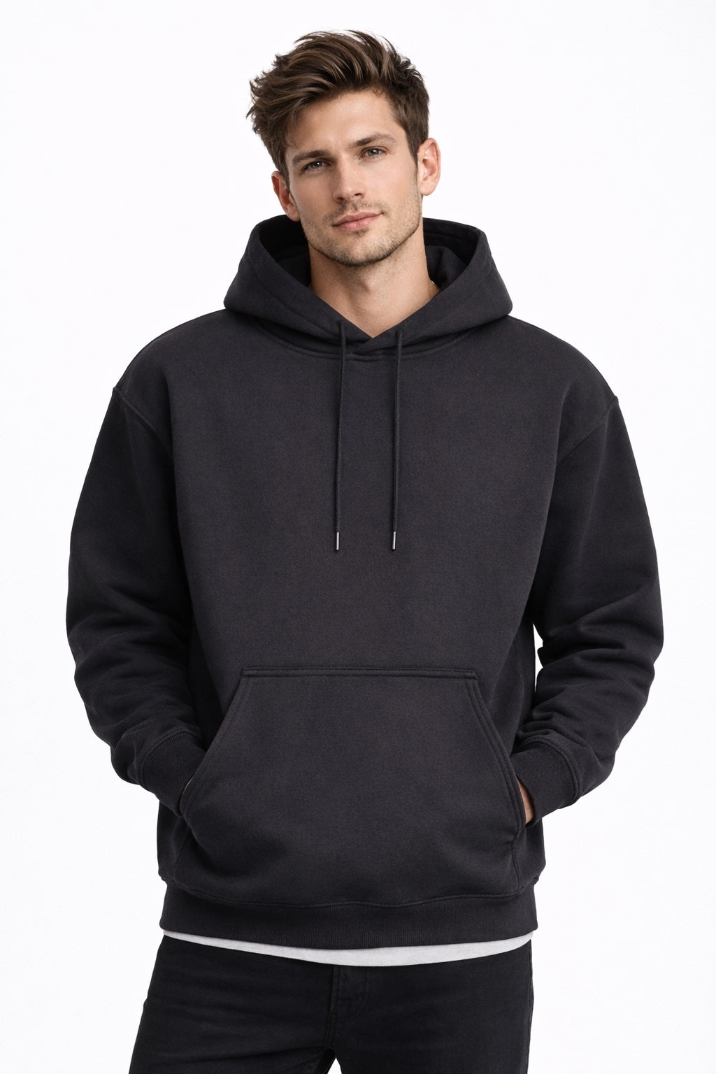 9903 12 oz. Heavy Weight Hooded Sweatshirt - Black