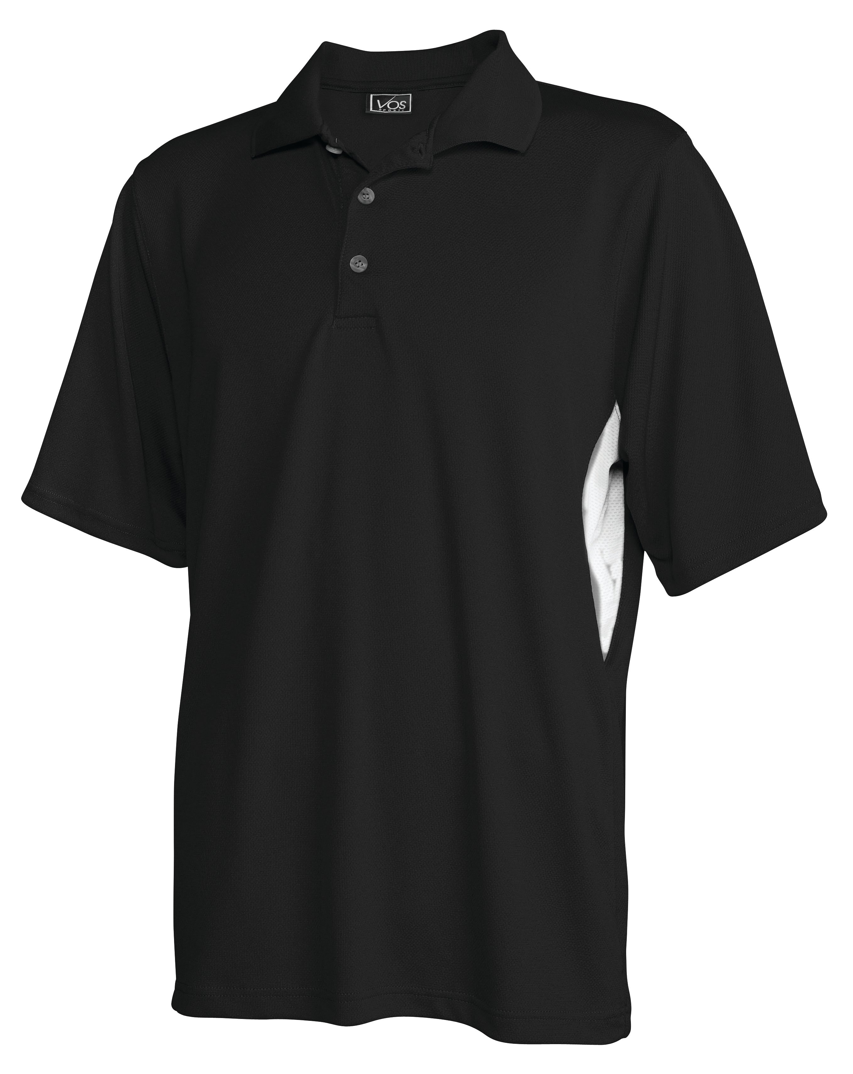 #129 Mens Polyester Polo Shirt