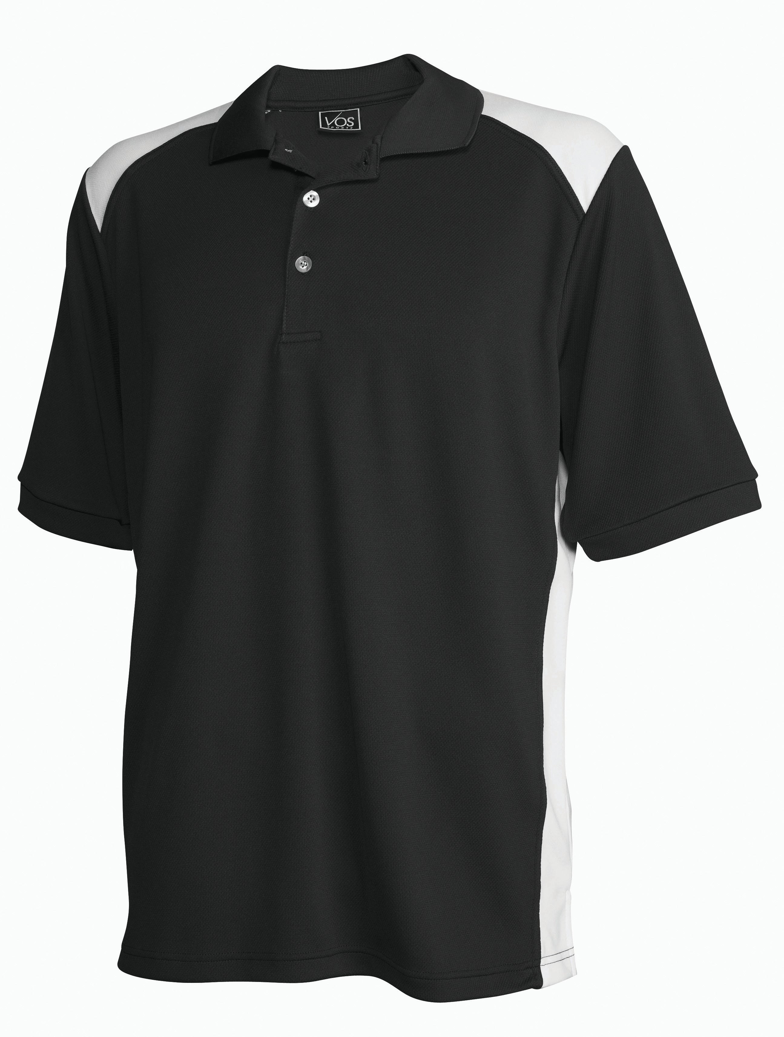 #132 Mens Colorblock Performance Polo Shirt