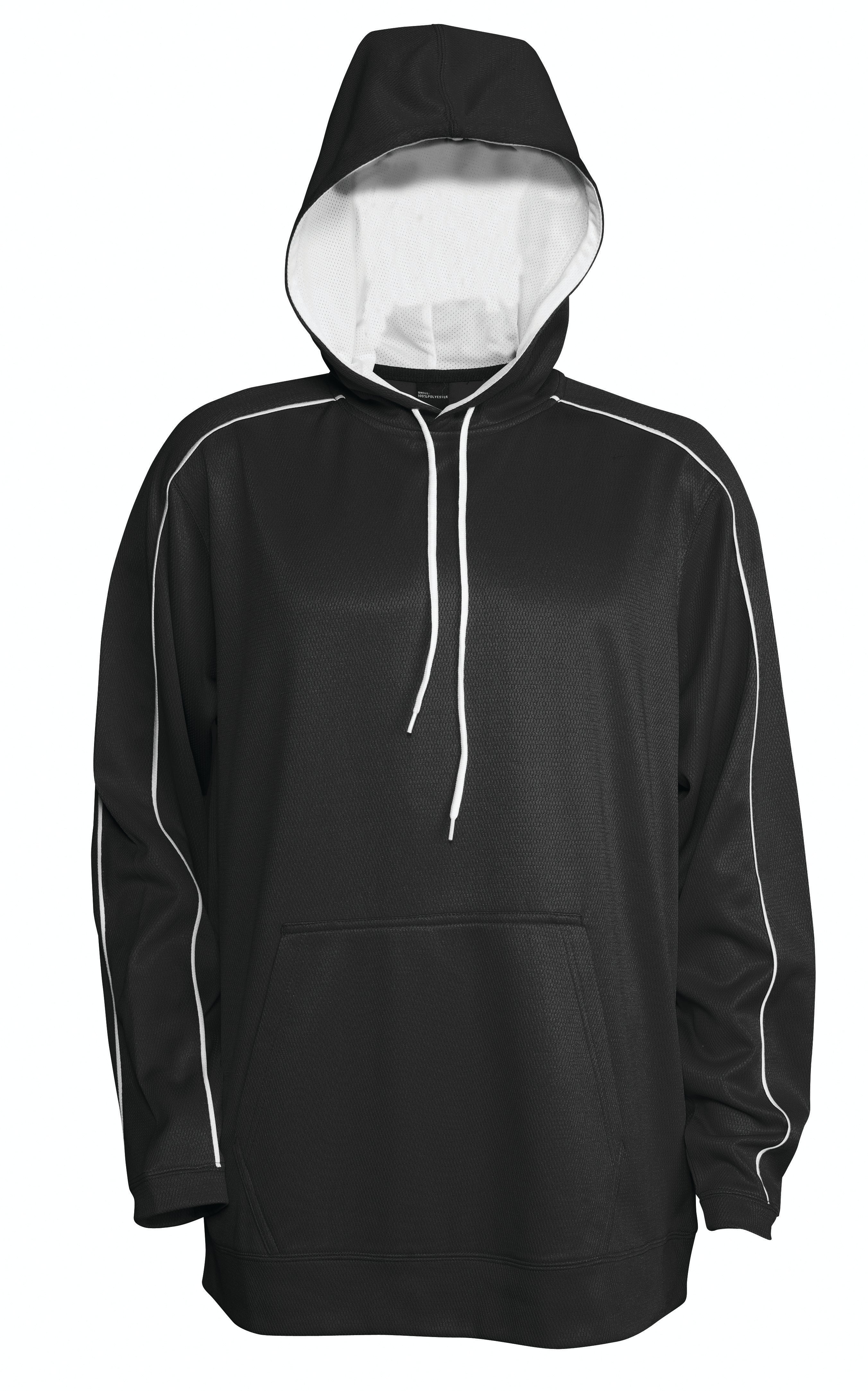 #2805 Performance Polyester Fleece Pullover Hoodie