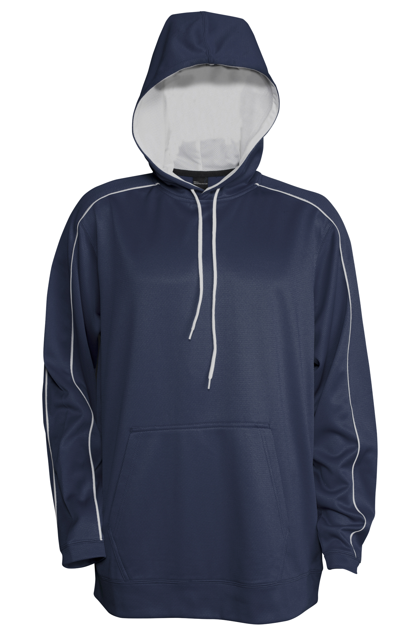 #2805 Performance Polyester Fleece Pullover Hoodie