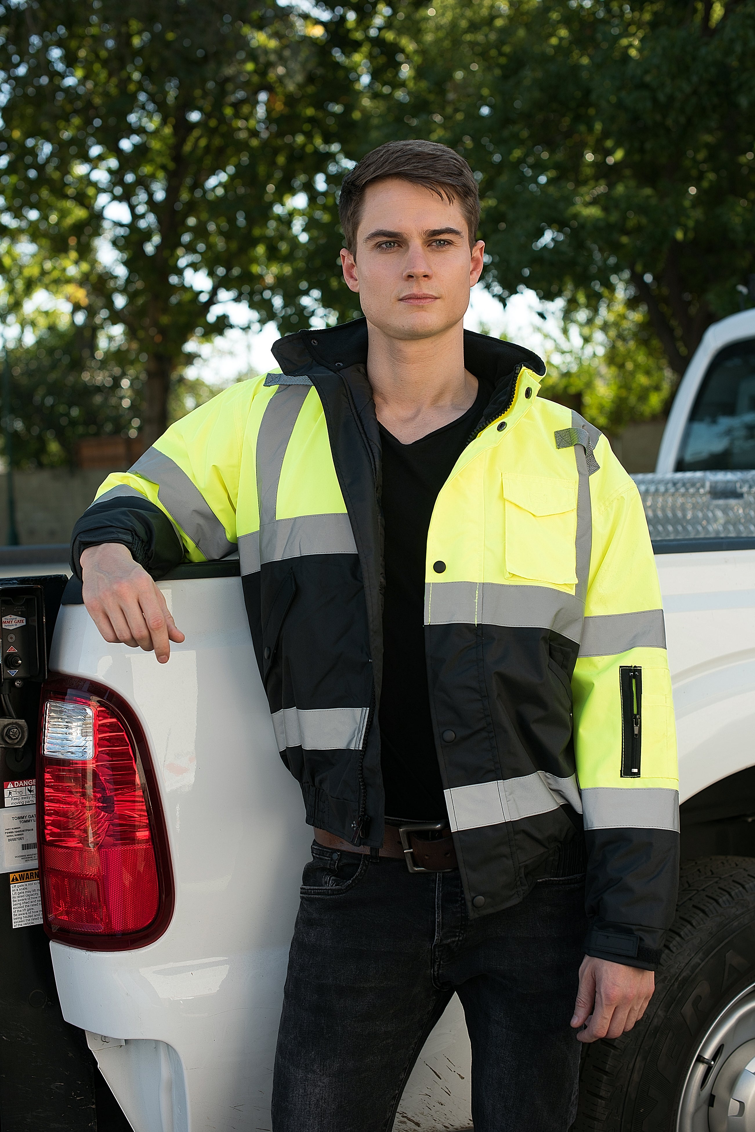 7010 High-Visibility Water Resistant Safety Class 3 Jacket