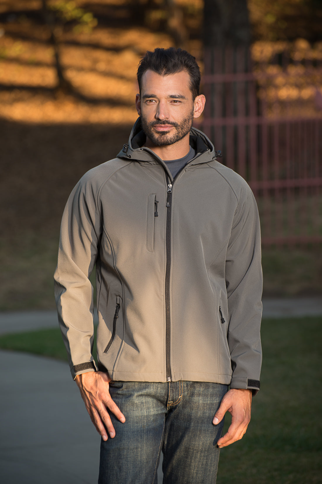9700 Soft Shell Jacket With Hood (Various Colors)