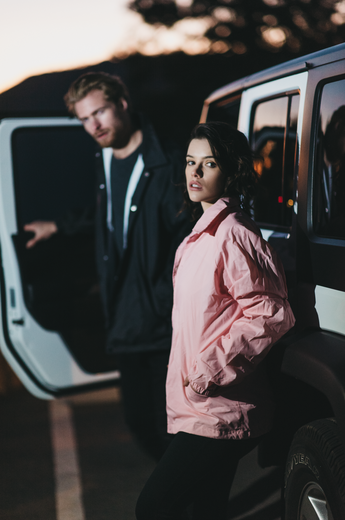 3203 100% Water Resistant Nylon Coach Jacket