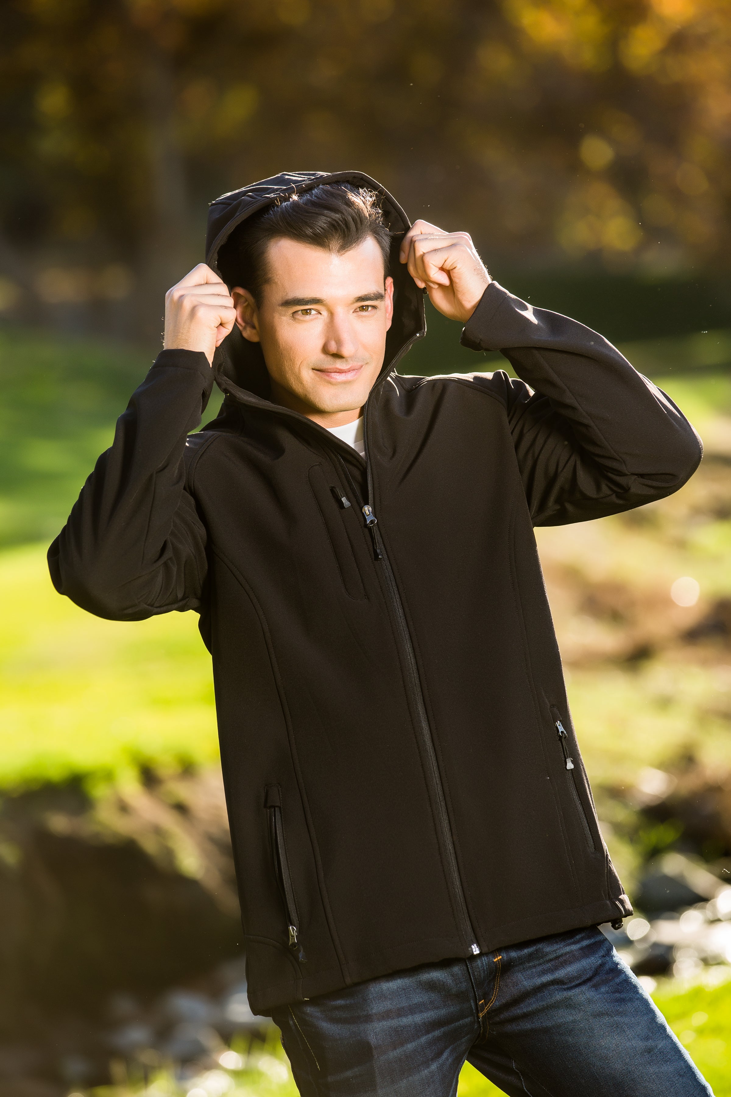 9700 Soft Shell Jacket With Hood (Various Colors)