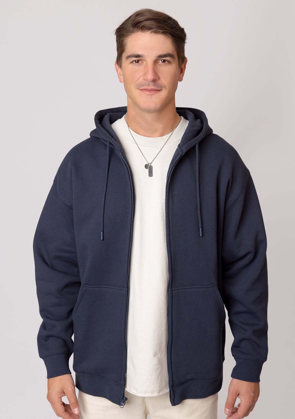 9900 12 oz. Heavy Weight Full Zipper Hooded Sweatshirt