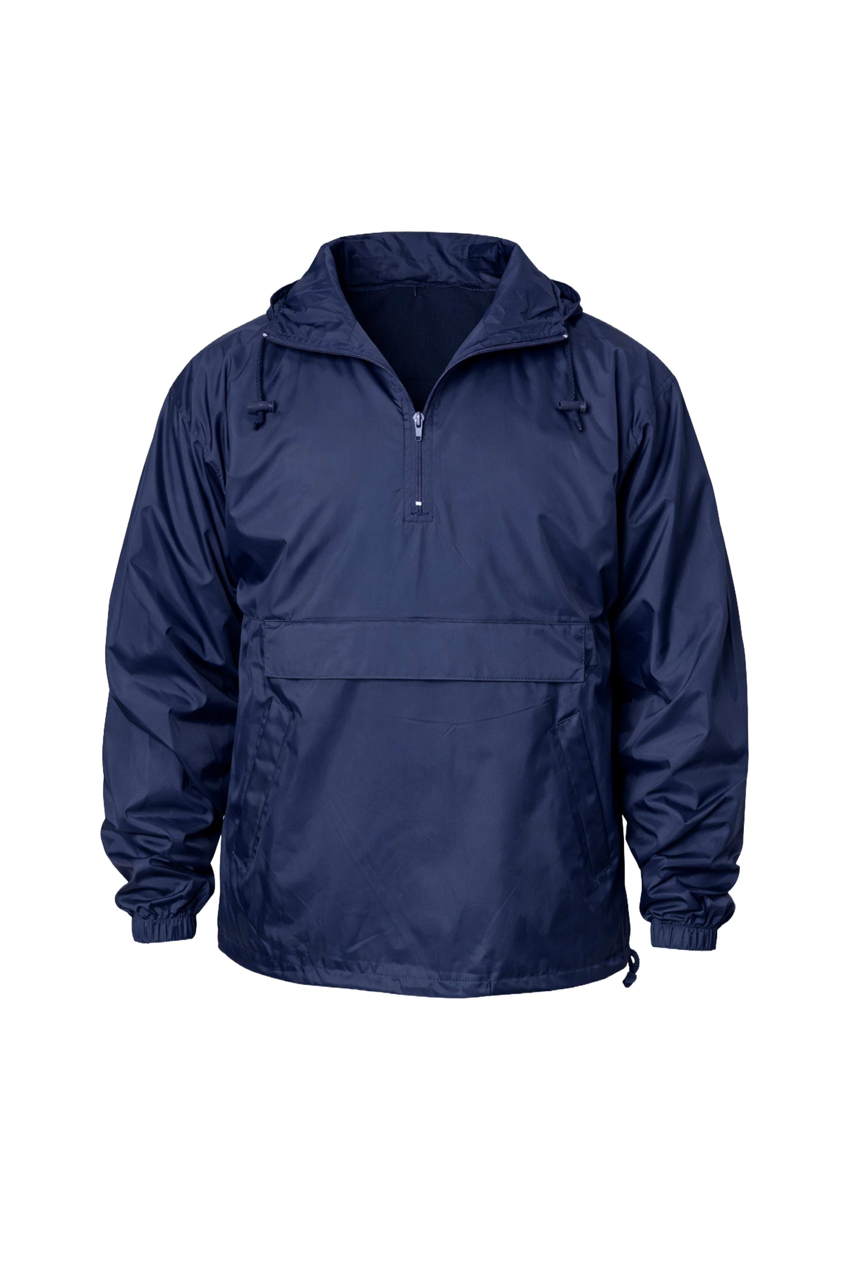 2200 “Jacket in Pouch” Pullover Windbreaker - Navy Blue