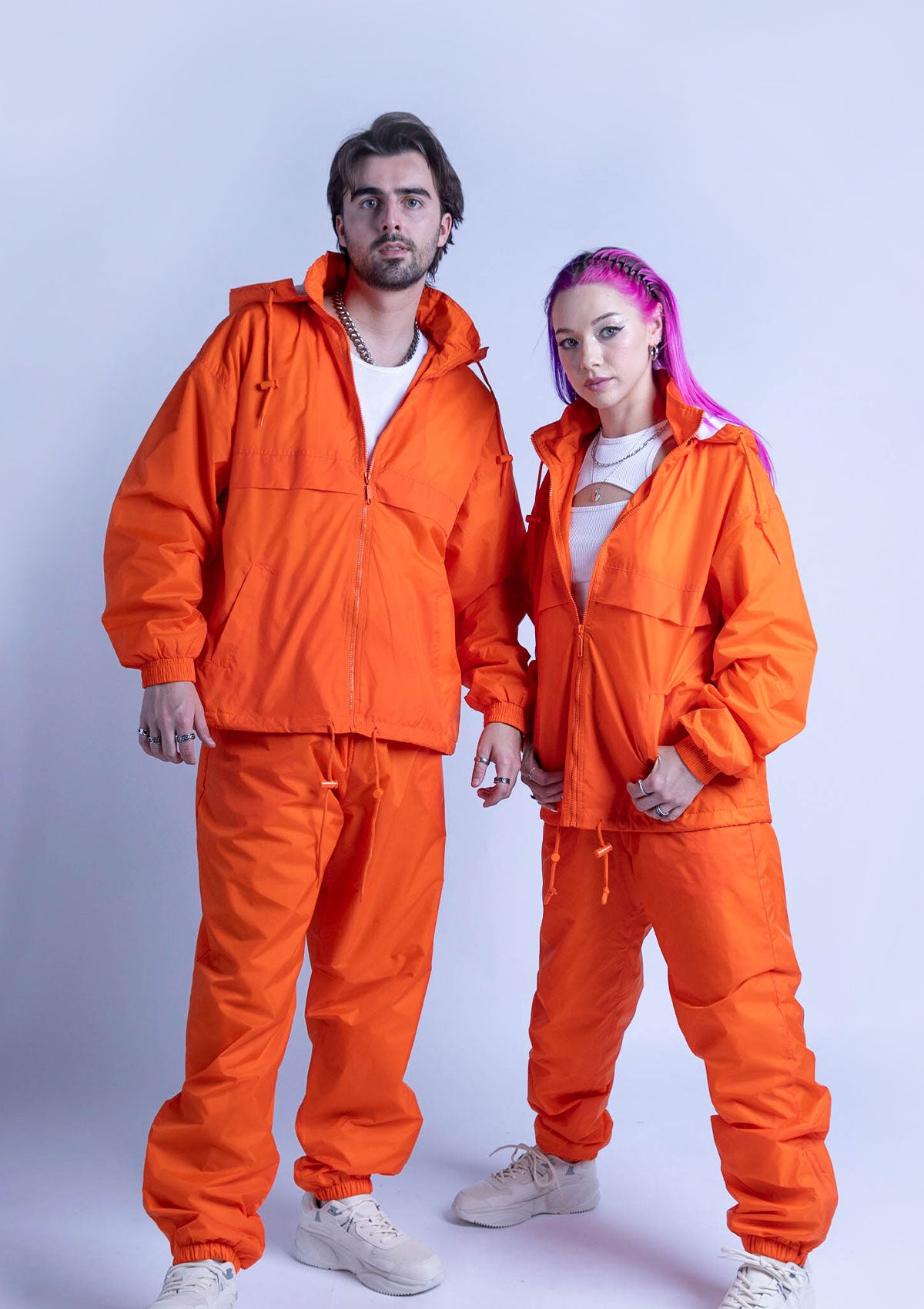 Orange store tracksuit set