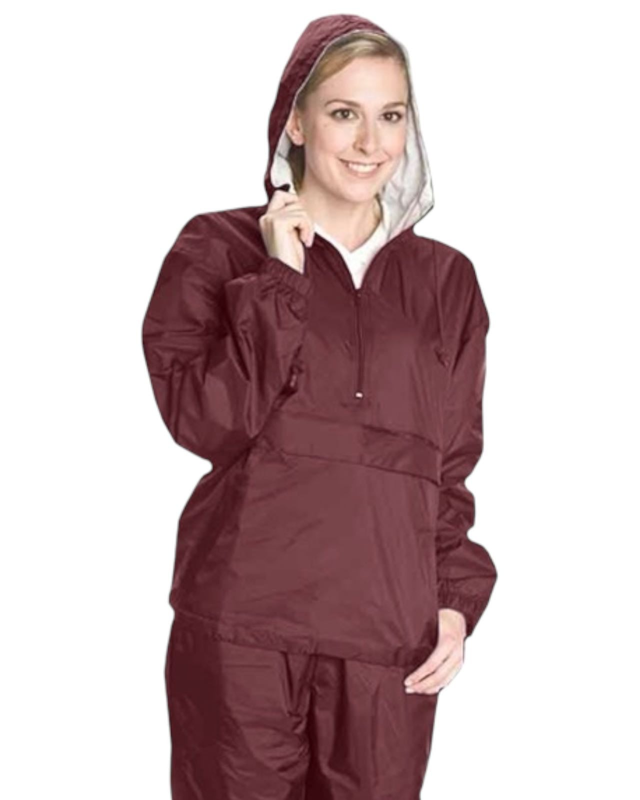 #2300HS Half Zipper Nylon Warm Up Set