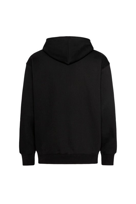 9801 12 oz. Unisex Hockey Lace-Up Pullover Hoodie Sweatshirt