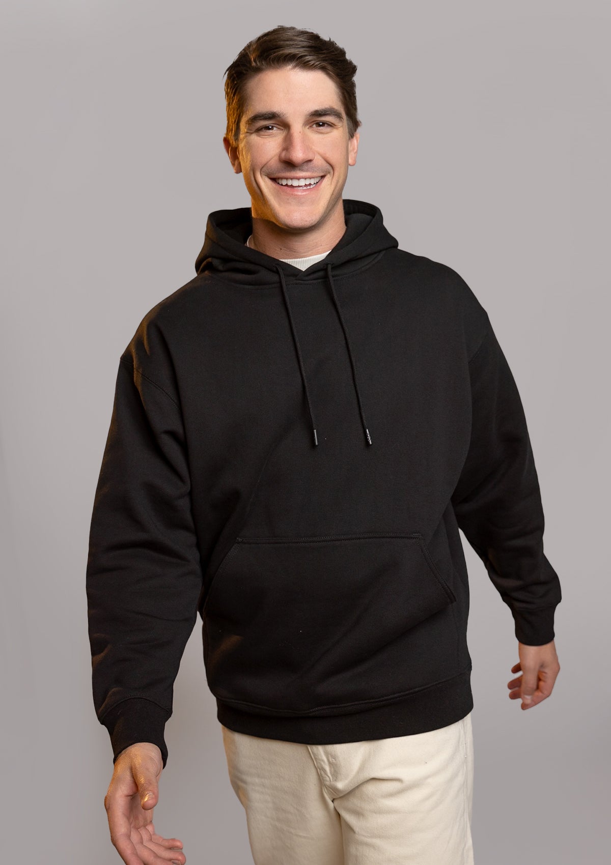 9903 12 oz. Heavy Weight Hooded Sweatshirts - Black