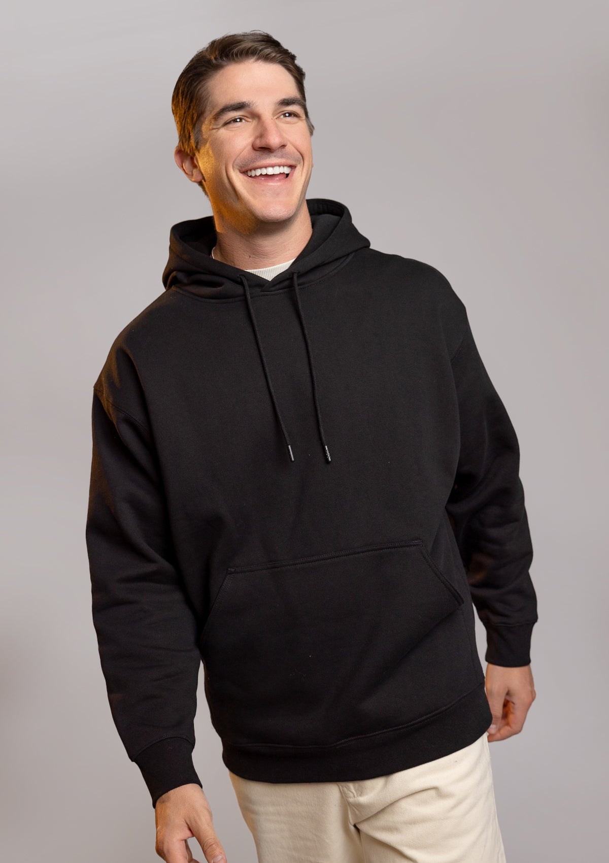 9903 12 oz. Heavy Weight Hooded Sweatshirts - Black