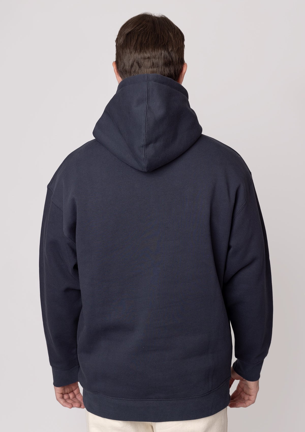 9903 12 oz. Heavy Weight Hooded Sweatshirts - Navy Blue