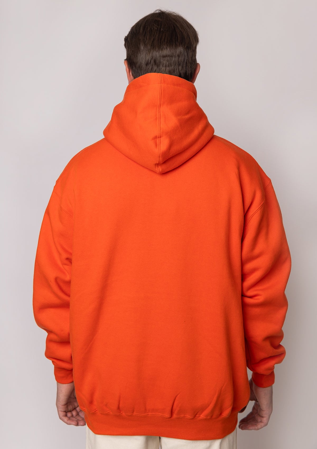 9903 12 oz. Heavy Weight Hooded Sweatshirts - Orange