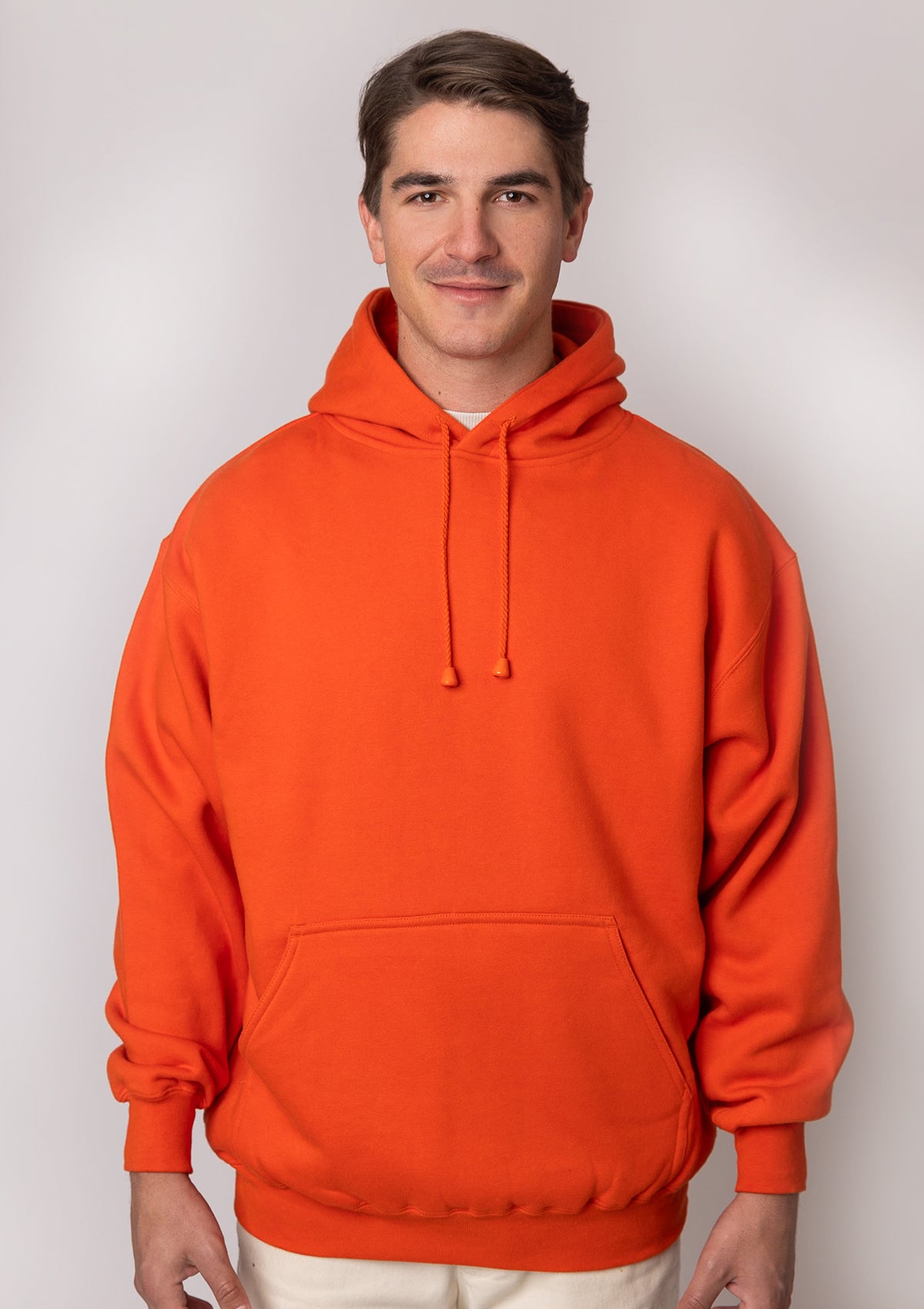 9903 12 oz. Heavy Weight Hooded Sweatshirts - Orange