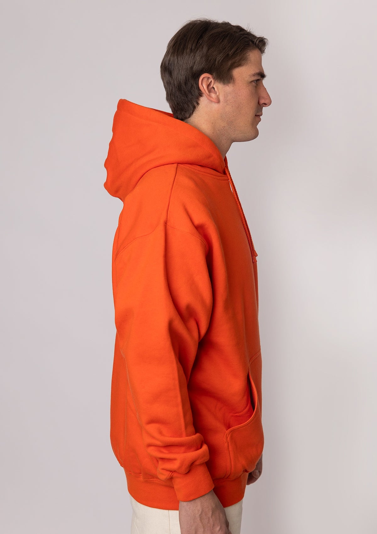 9903 12 oz. Heavy Weight Hooded Sweatshirts - Orange