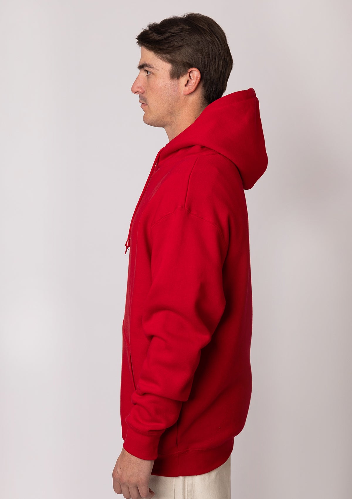 9903 12 oz. Heavy Weight Hooded Sweatshirts - Red