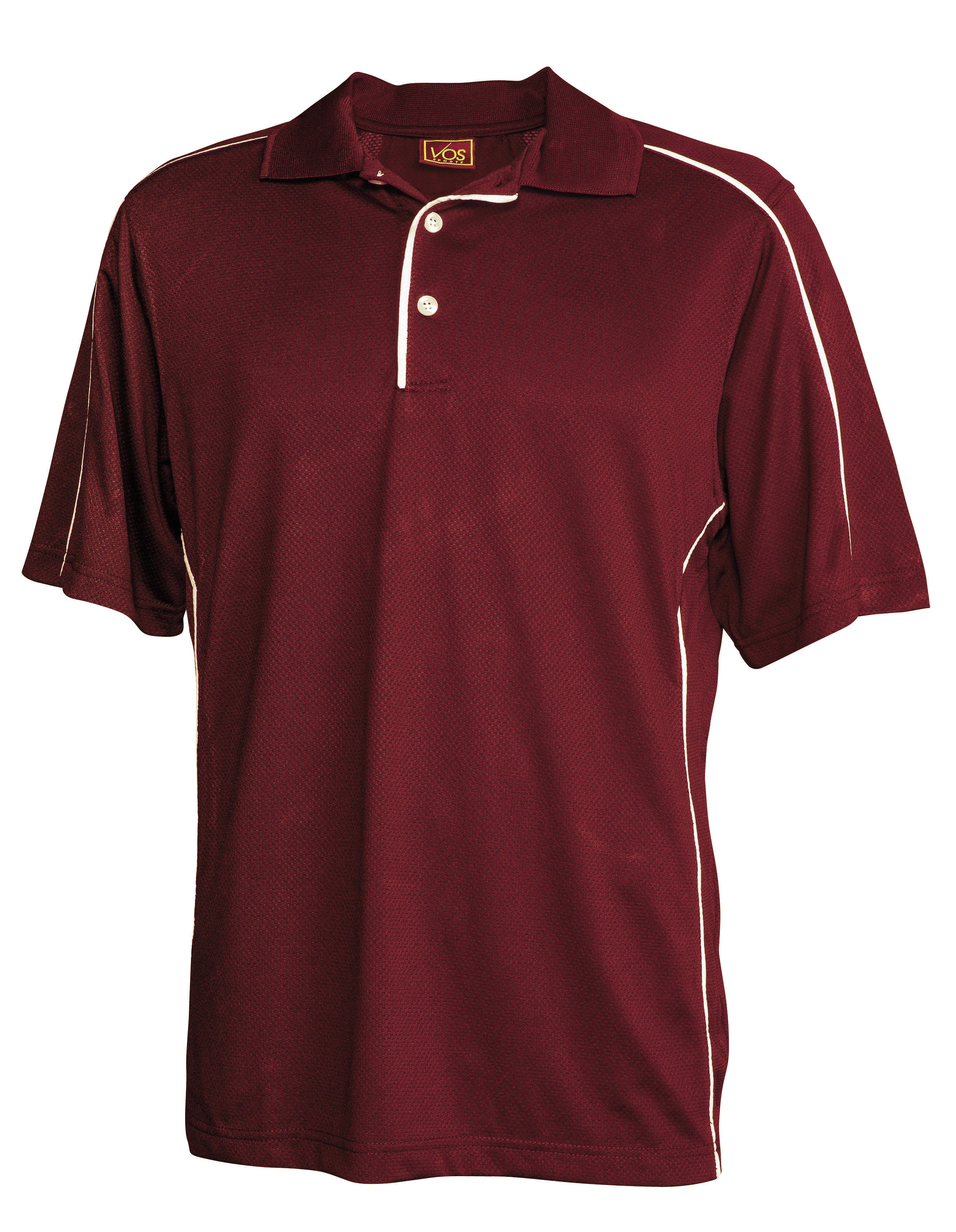 #128 Polyester Polo Shirt with Piping