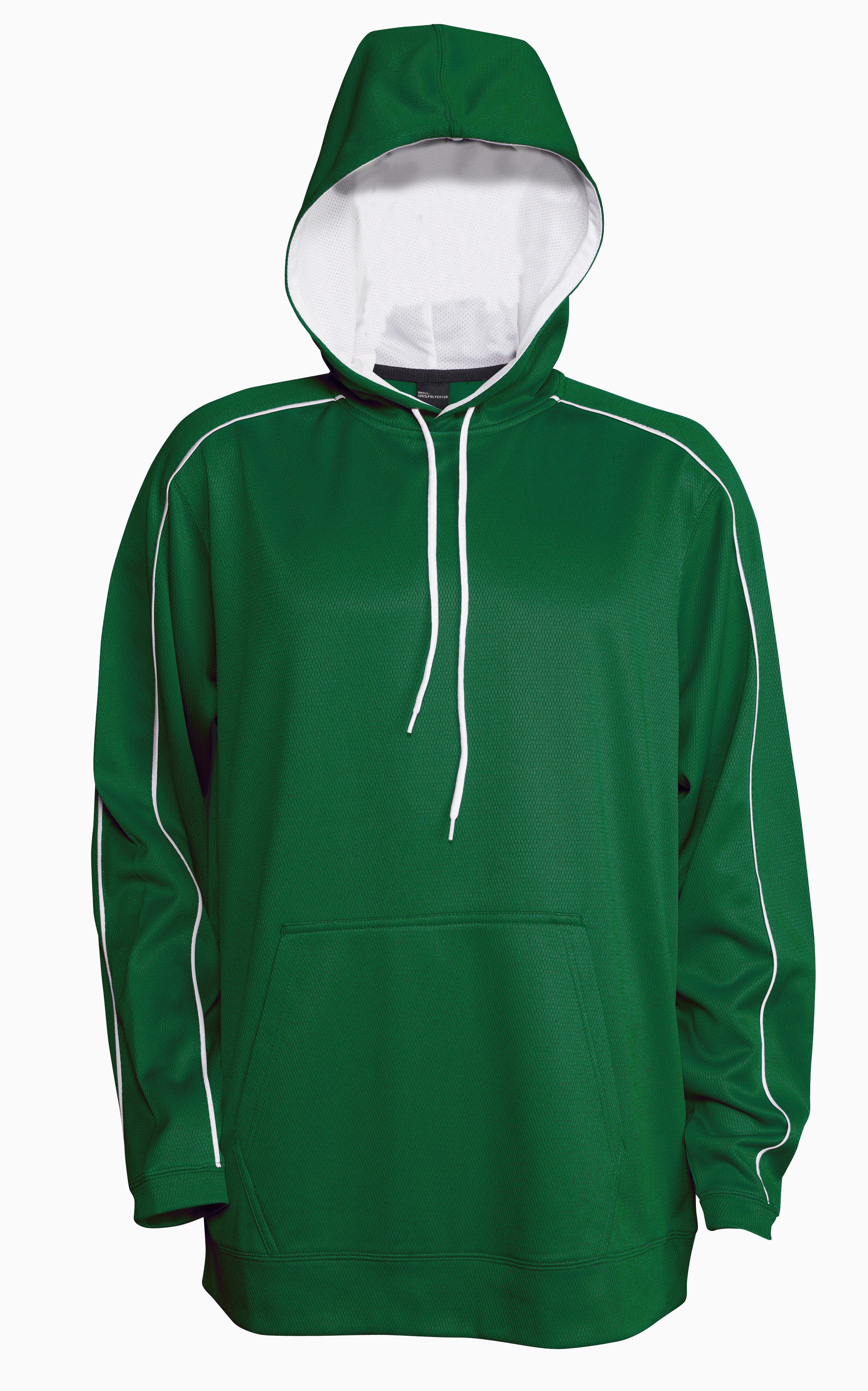 #2805 Performance Polyester Fleece Pullover Hoodie